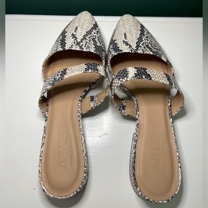 Snake print slides